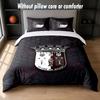 Braga FC Design Bed Bedding Set 1 Duvet Cover + 2 Pillowcases Soft Breathable Household Bed Linens
