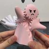 Напечатанный на 3D-принтере Куб-призрак, снимающий стресс и тревогу, Хэллоуин, мультяшная фигурка призрака, статуэтка, игрушка-непоседа, настольное украшение, орнамент