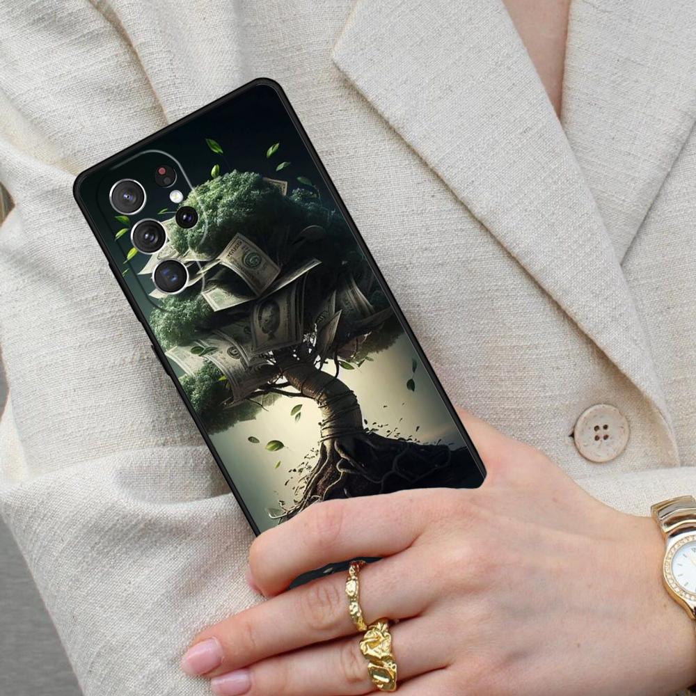Dollar Funny Cell Phone Case for Samsung Galaxy S26 Ultra S25 S24 S23 S22 S21 S20 Note10 Cover