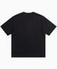 SAINTPAIN Sp Double Cross Heavyweight Henley Neck Short Sleeve Tee Black