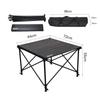 Quyoubang Portable Folding Adjustable Height Camping Table