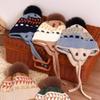 Soft Ear Protection Hat Wool Kids Earmuffs Cap Baby Wear Kids Cap  Infant