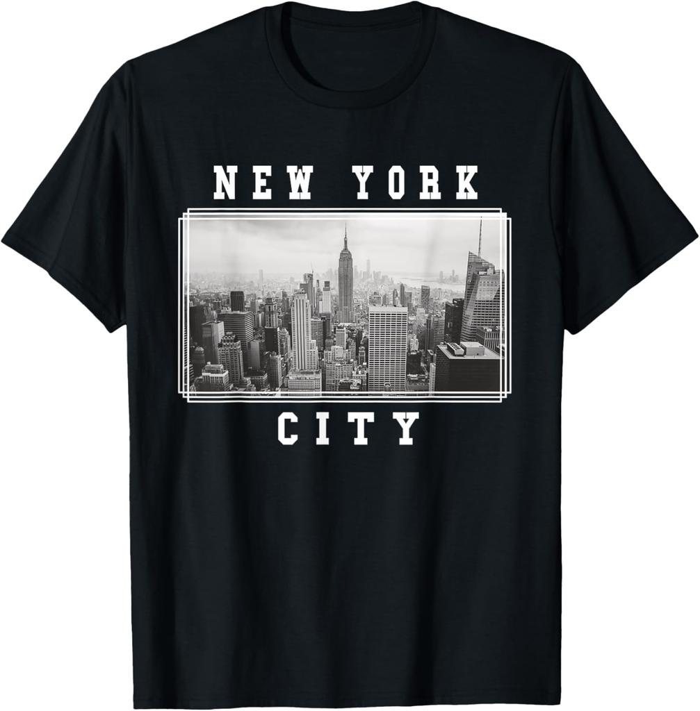 New York City Photograph Skyline New York Souvenir T-Shirt
