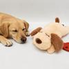 Soft Stuffed Dog Heartbeat Toy Heartbeat Feature Anxiety Relief Toy Stuffed Animal Plush  for Dogs