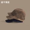 Short brim quick-drying baseball cap men's retro summer visor women's breathable sun protection outdoor cap