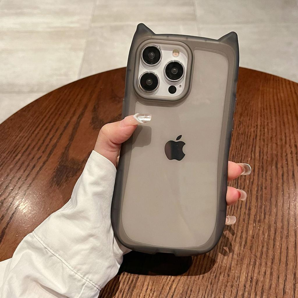 Кошачьи ушки Простые и Продвинутые Подходят для чехла для мобильного телефона Apple 11 Защитный чехол для iPhone15promax 14pro13 12