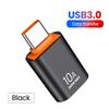 USB 3.0 Type-C Data Adapter Type C 10A OTG USB C Male To USB Female Converter For Macbook Xiaomi Samsung S20 Fast OTG Connector 3