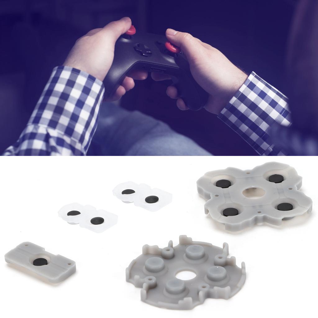 Buttons Rubber Conductive Pads Handle Buttons Repair Replacement Part Controller Parts