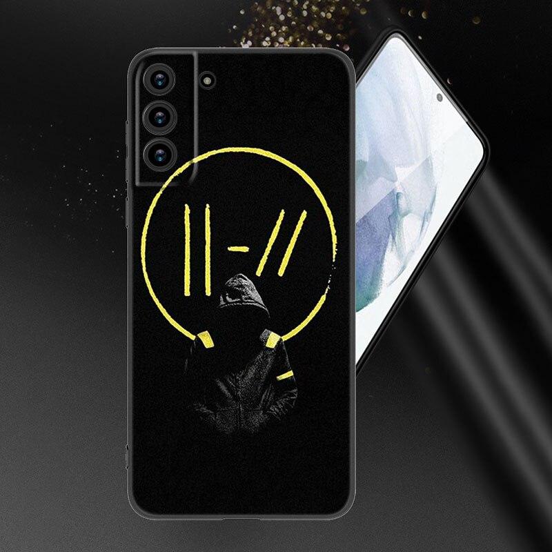 Чехол для телефона Twenty One Pilot для Samsung Galaxy S20 S21 FE S22 Ultra S10 Lite S10E S9 S8 Plus S7 Edge, мягкий черный чехол из ТПУ