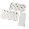 List Memo Plastic Board Chore Chart Children's Self-discipline Punch Card Student Message Checklist