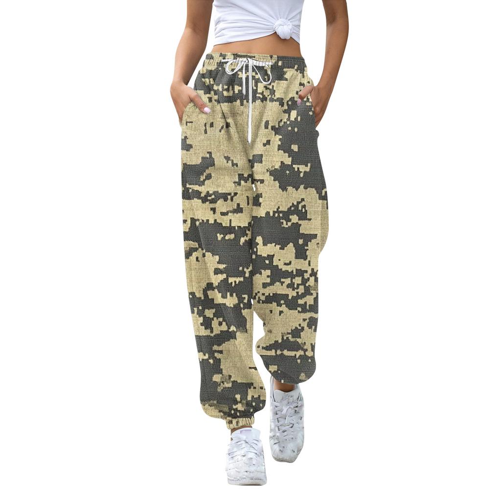 Kids Sport Printed Gradient Drawstring Pocket Casual Sweatpants Pants