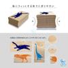 Bathing Elephant Dinosaur Stamps with Original Instruction Wooden Stamp and Ink x x Gift for Girls and Dinosaur ABC Stamps Manual, Set, 23.6cm 23.8cm
