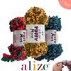 Finger Weaving - Knitting Fantasy Yarn 3 Ball - Alize Puffy More - Игрушки - Одеяло - Свитер - Полиамид - Малыш - Сделай сам - 11,5 метров (150гр)