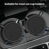 2 шт. автомобильные подставки для чашек, сплошной цвет, нескользящий дизайн, износостойкие, термостойкие, легко носить