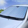 High Quality Sun Shade 130*60cm Auto Block Car Foldable Folding Front Glass Jumbo Reflective Windshield Shield