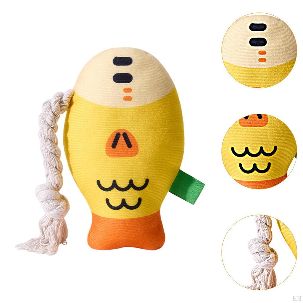 Dog Squeaky Toy Cute Puppy Soft Keep Busy Lightweight Interactive for