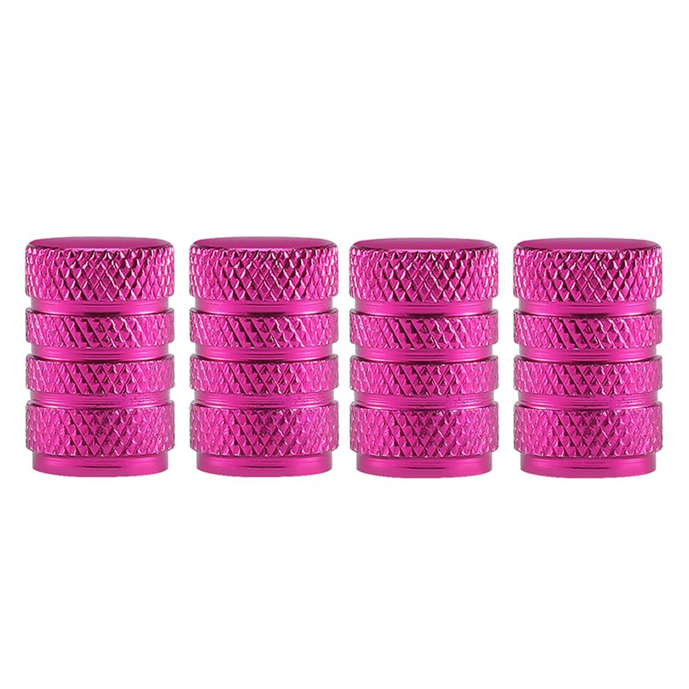 AQTQAQ Aluminum Alloy Car Wheel Tire Valve Caps Tyre Rim Stem Covers Airdust Waterproof for Automobiles Motorcycles Trucks Bikes