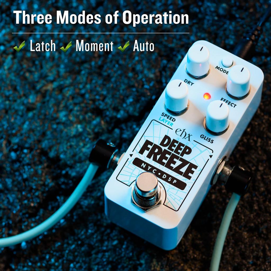 PICO DEEP FREEZE SOUND RETAINER SUSTAINER Педаль сустейна Гитарный эффектор ELECTRO-HARMONIX