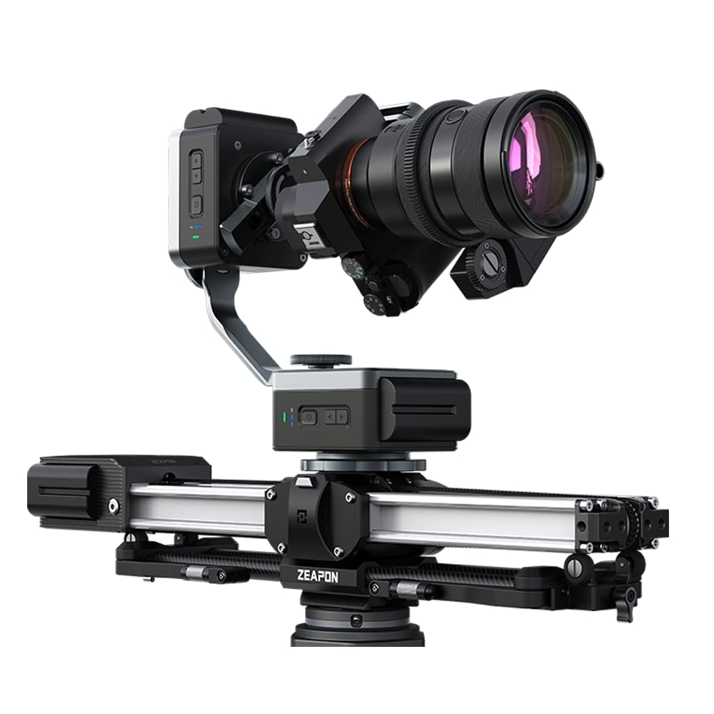 Электрическая панорамная головка ZEAPON PT с горизонтальной нагрузкой до 50 кг, одноосная двухосная связь, фиксированная точка, панорамная панорамная наклонная головка на 360 градусов для камеры