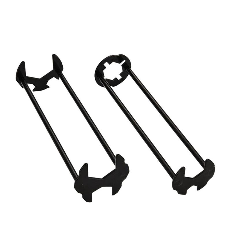 Бытовой ключ для ремонта раковины, сантехнический инструмент, ключ для желоба, ключ для крана, сантехнический трубный ключ, шестигранный ключ с четырьмя лапами, инструмент для гаечного ключа для ванной комнаты