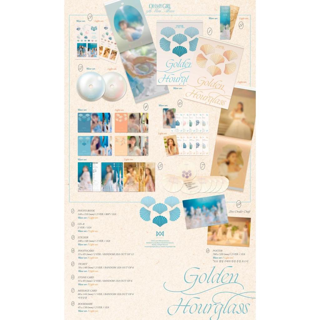 OH My Girl Golden Hourglass / 9th Mini Album