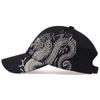 Chinese Dragon Pattern Hip Hop Baseball Cap for Men & Women