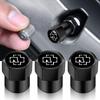 4 ШТ. Колпачки для воздушных клапанов шин автомобильных колес, наклейки на автомобиль для авто, внедорожников, грузовиков, универсальные аксессуары, сувенирный подарок для мужчин, женщин