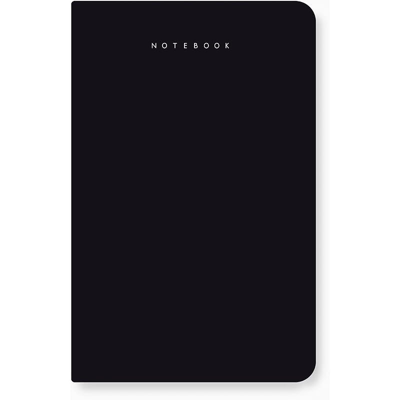 Factor Notes A5 Notebook: 90 Gsm | Ruled | 160 Pages (Black)