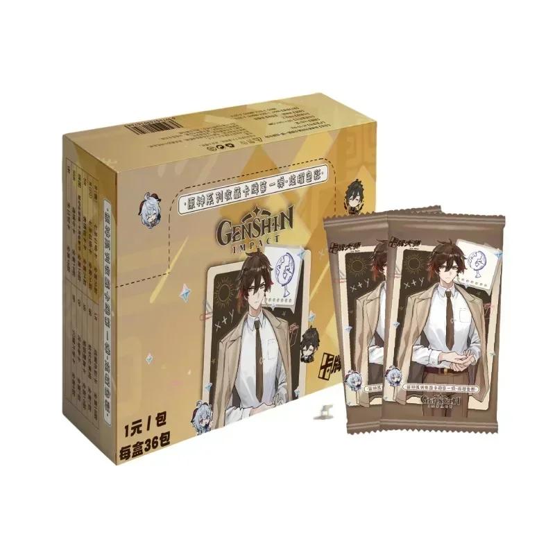 Genshin Impact Карточная Звезда Глава Свечи Тысяча Роз Принеси Рассвет Коллекции Карт Классическая Роскошная Карта