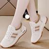 Sneakers Women's 2025 New Spring and Autumn Mesh Breathable Comfortable Versatile Casual Lightweight Soft Sole Dad Shoes Children