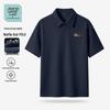 Мужская свободная рубашка-поло с вафельной текстурой от Jeanswest