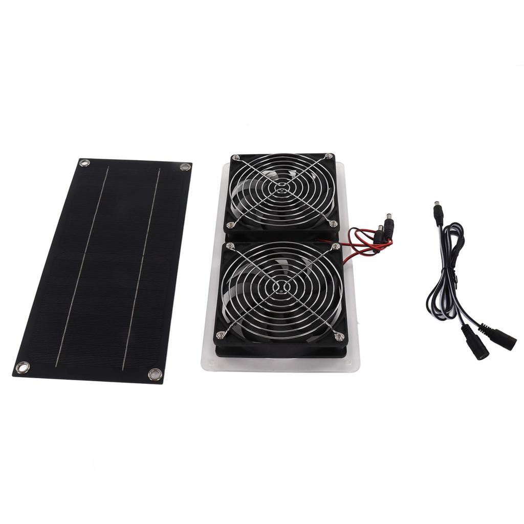 Комплект вентилятора на солнечной панели Водонепроницаемый Портативный Экологичный Солнечный вытяжной вентилятор для улицы 100 Вт 12 В Одинарная панель