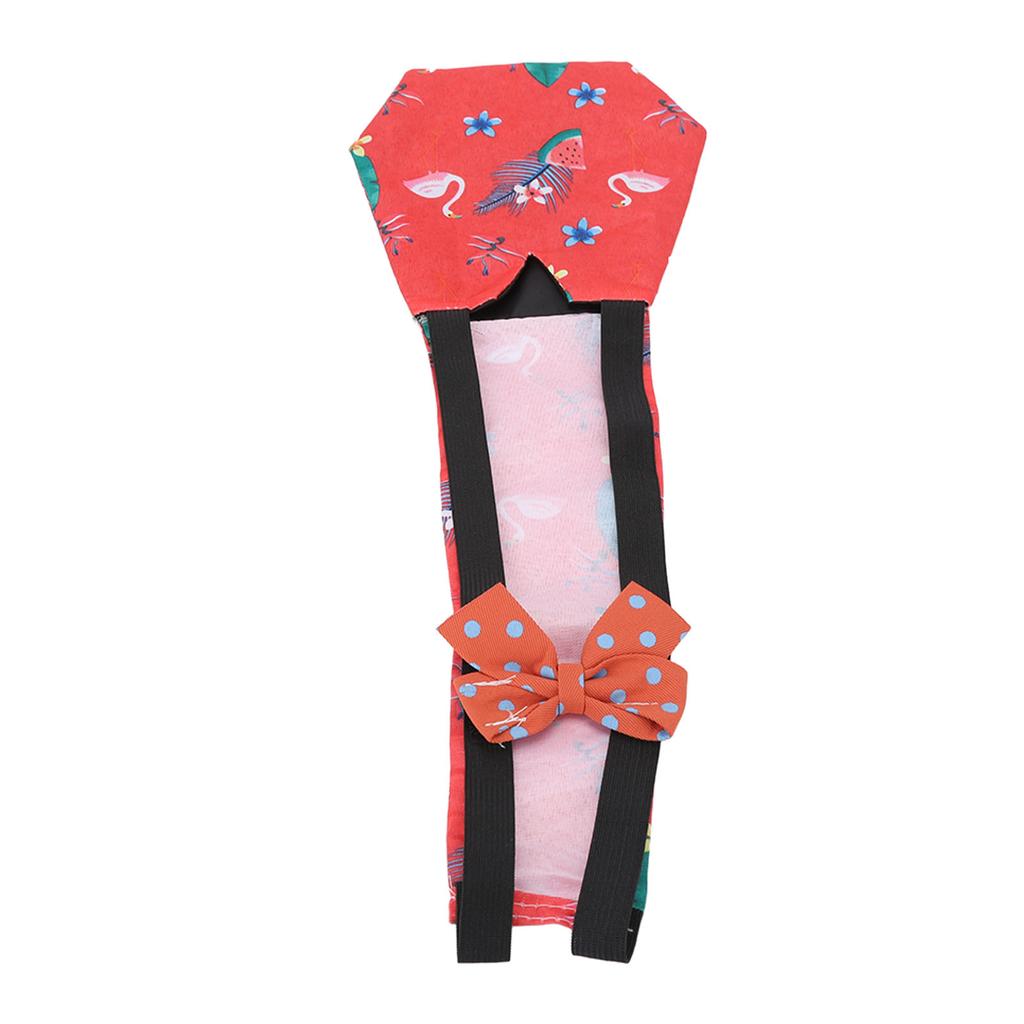 Pet Chicken Diapers Soft Polyester Adjustable Pet Duckling Diapers for Pet Chicken Duck and Goose M