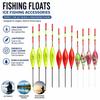 5pcs Freshwater Floaters Fishing Floats Shrimp Grouper Design Ice Fishing Accessory  Ice Fishing