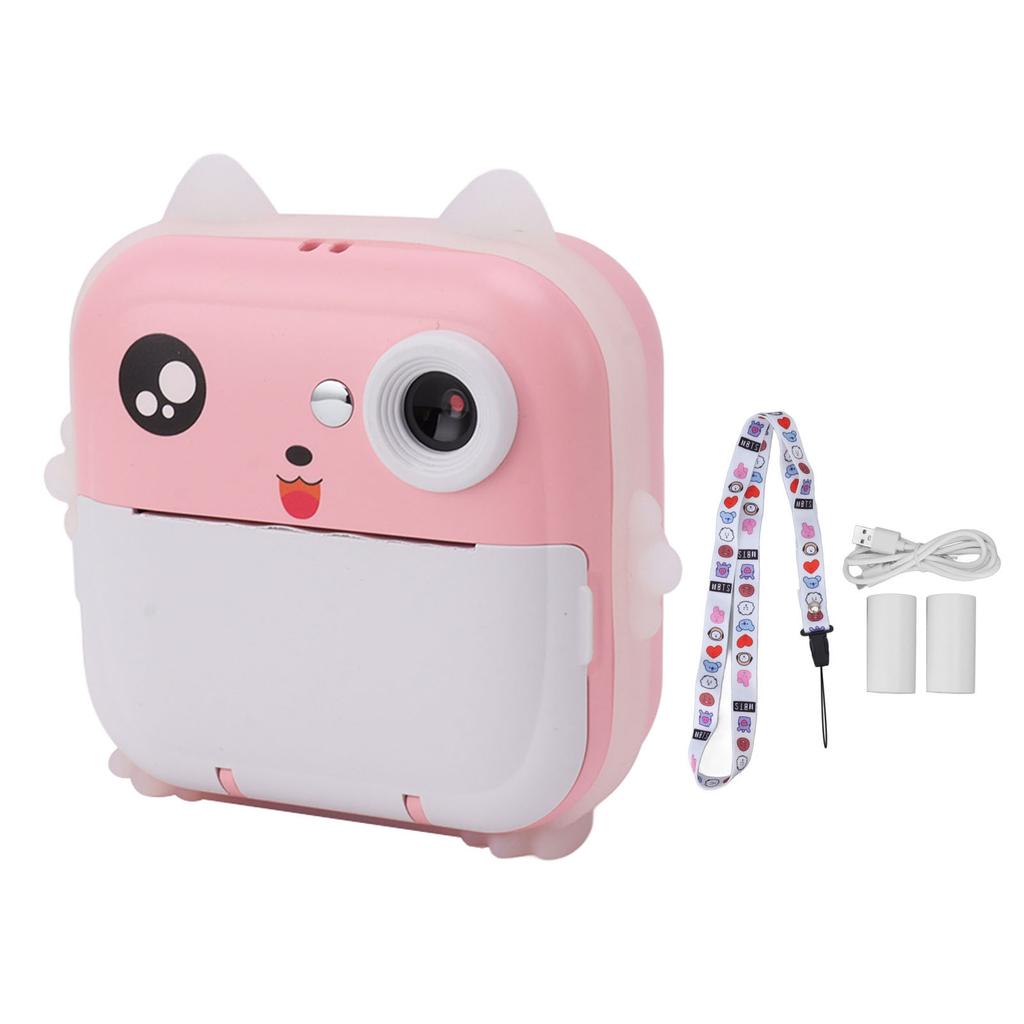 Children Digital Print Camera 24MP 5V 1080P 720P 2.4in Display USB Kids Instant Print Camera for