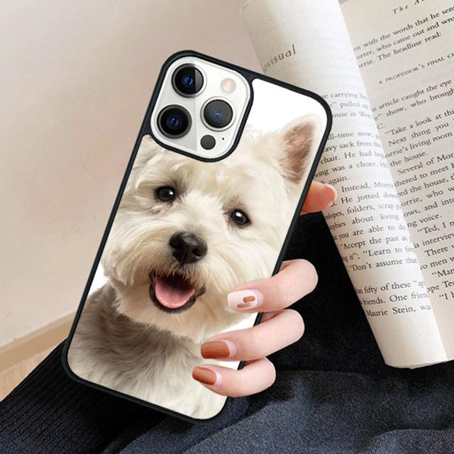 Чехол для телефона West Highland White Terrier Для iPhone 17 Air 16 15 14 Plus для apple 16 11 12 13 Pro Max coque