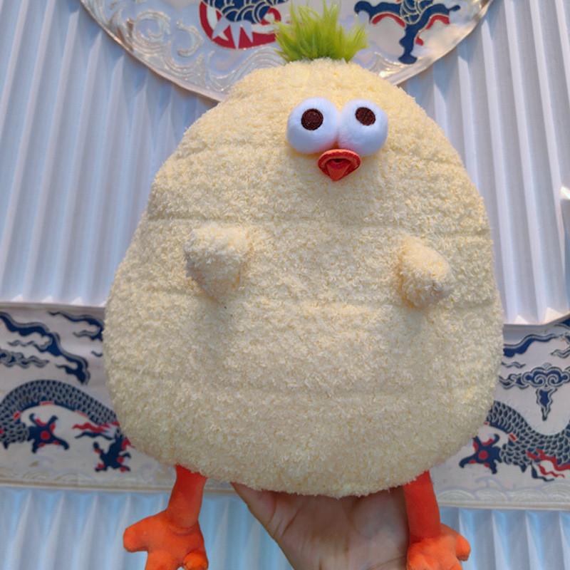 Duddun Chicken Stuffed Toy Soft Plush Cotton For Kids Bedroom Decor Gift