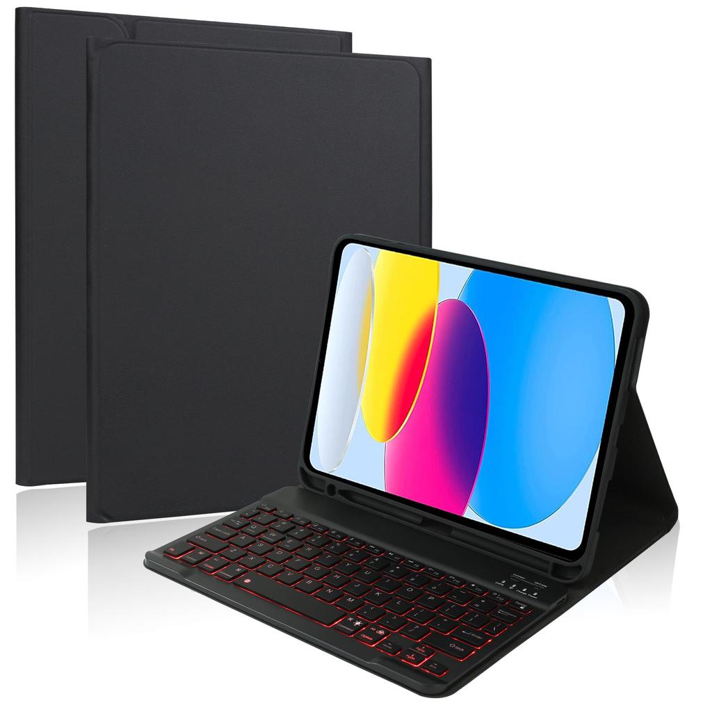 Чехол для планшета Apple M4 с Bluetooth-клавиатурой с подсветкой для iPad Air 10,9" (7-е поколение)