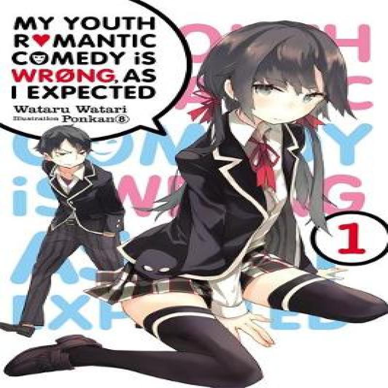 My Youth Romantic Comedy Is Wrong As I Expected Vol. 1 Novel by Wataru Watari Paperback Book 9780316312295