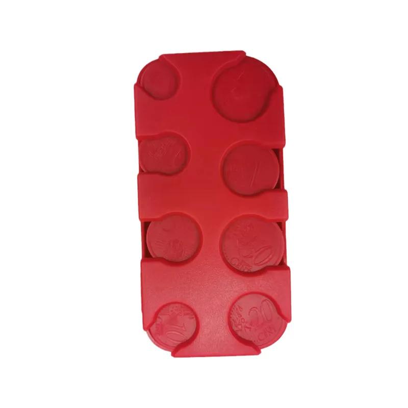 Диспенсер для евро, пластиковые коробки для монет, копилка, кошелек, органайзер для хранения, держатель для автобуса, автомобиля, держатель для монет