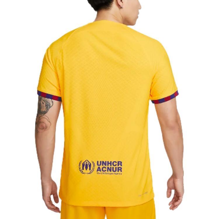 Nike Dri-FIT ADV FC Barcelona 23-24 Match Fourth Soccer Jersey 'Yellow' Men's DR5077-729