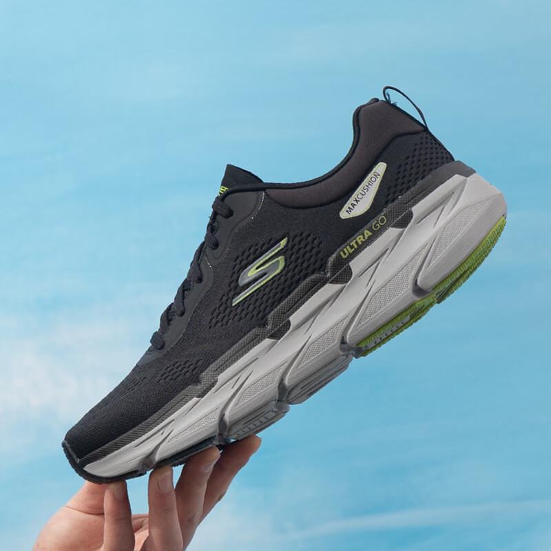 Skechers Мужские всесезонные шоссейные кроссовки 220068-BKLM
