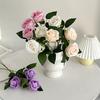 3 шт. Имитация букета цветов Не вянет Не требует полива Долговечная яркость Яркий цвет Искусственный цветочный декор