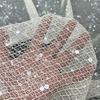130 см X 1/3/5 ярда Сетчатая вышитая ткань с пайетками Прозрачная сетка для DIY Женского платья Формального наряда Ткань для сценического костюма