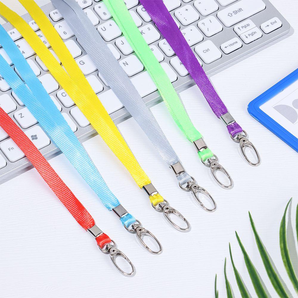 1Pcs New Name Tag Fashion Badge Holder Lanyard ID Card Holder Neck Strap Lanyards Hanging Rope