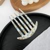 Ацетатные расчески с широкими зубьями, дорожная антистатическая массажная расческа для волос, салонная укладка, модная пластинчатая расческа для волос, подарки для девочек