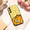 P-Игривый G-Гарфилд C-Кот Чехол для телефона для Samsung Galaxy A73,A72,A71,A70,A53,A52,A51,Другие Мягкий Черный Корпус