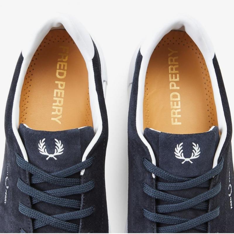 Fred Perry Мужские Черные Замшевые Кроссовки B71 Sfpm2438319 238