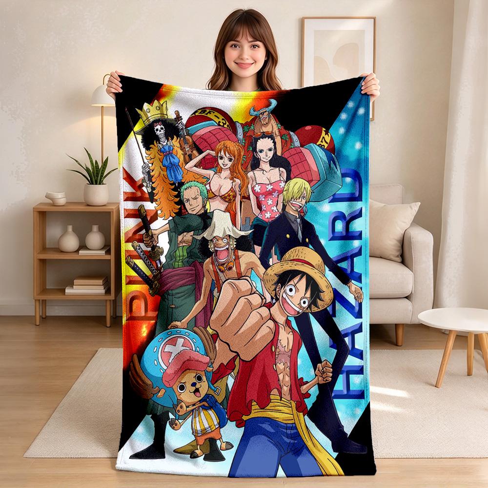 One PieceSoft Throw Blanket Flannel Blanket Warm Sofa Bed Camping home Decor Unique Christmas Gift C396