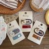 Button Design Rabbit Hair Clip Wool Material BB Hair Clip Cute Kids Hairpin  for Kids